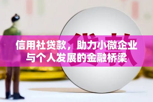 山海关信用社贷款，助力小微企业与个人发展的金融桥梁