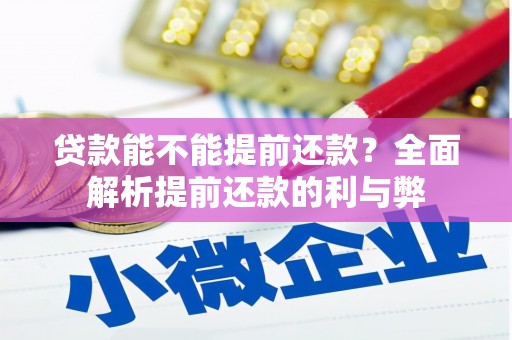 山海关贷款能不能提前还款？全面解析提前还款的利与弊