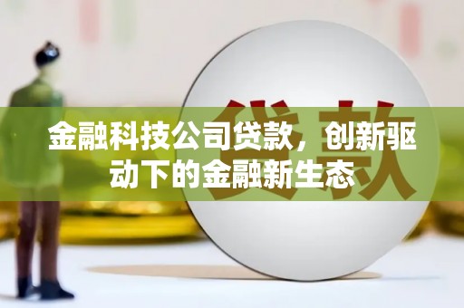 山海关金融科技公司贷款，创新驱动下的金融新生态