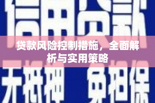 山海关贷款风险控制措施，全面解析与实用策略