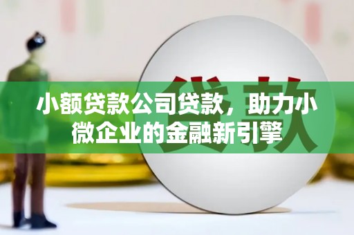 山海关小额贷款公司贷款，助力小微企业的金融新引擎