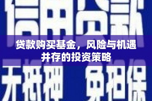 山海关贷款购买基金，风险与机遇并存的投资策略
