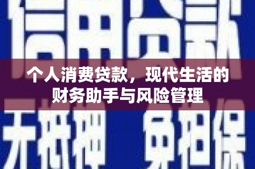 山海关个人消费贷款，现代生活的财务助手与风险管理