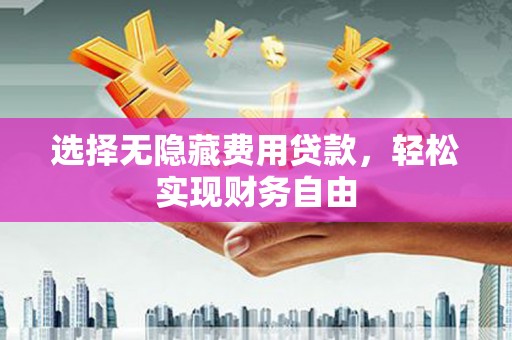 山海关选择无隐藏费用贷款，轻松实现财务自由