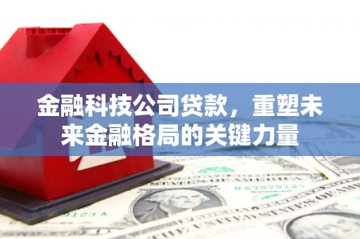 山海关金融科技公司贷款，重塑未来金融格局的关键力量
