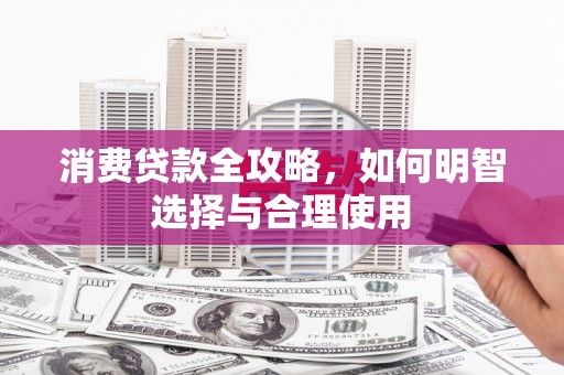 山海关消费贷款全攻略，如何明智选择与合理使用