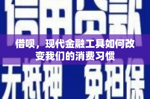 山海关借呗，现代金融工具如何改变我们的消费习惯