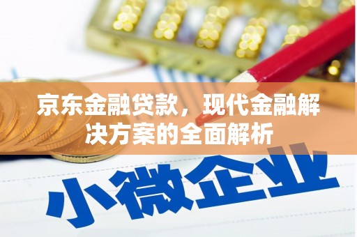 山海关京东金融贷款，现代金融解决方案的全面解析
