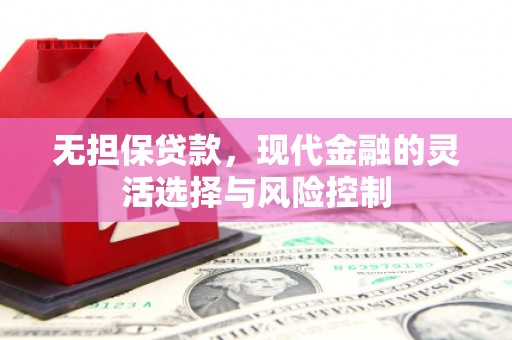 山海关无担保贷款，现代金融的灵活选择与风险控制