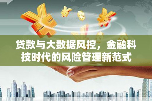 山海关贷款与大数据风控，金融科技时代的风险管理新范式
