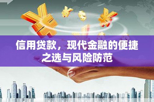 山海关信用贷款，现代金融的便捷之选与风险防范