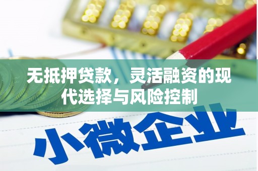 山海关无抵押贷款，灵活融资的现代选择与风险控制