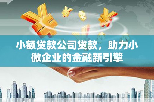 山海关小额贷款公司贷款，助力小微企业的金融新引擎