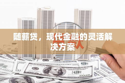 山海关随薪贷，现代金融的灵活解决方案