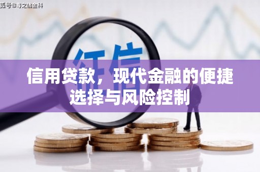 山海关信用贷款，现代金融的便捷选择与风险控制