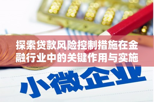 山海关探索贷款风险控制措施在金融行业中的关键作用与实施策略
