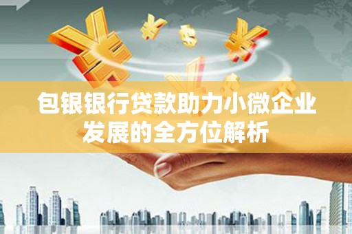 山海关包银银行贷款助力小微企业发展的全方位解析