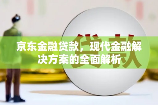 山海关京东金融贷款，现代金融解决方案的全面解析