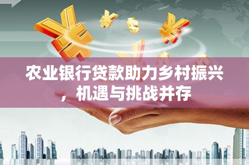 山海关农业银行贷款助力乡村振兴，机遇与挑战并存