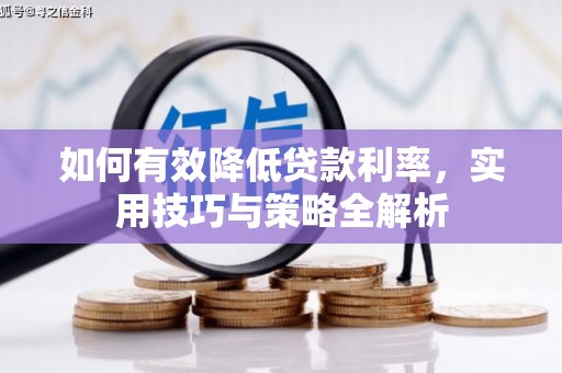 山海关如何有效降低贷款利率，实用技巧与策略全解析
