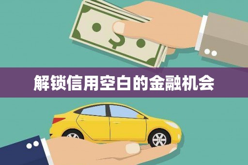 山海关解锁信用空白的金融机会