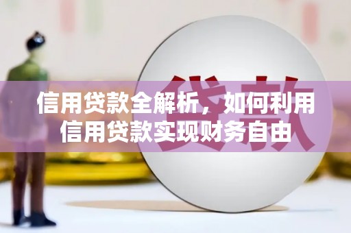 山海关信用贷款全解析，如何利用信用贷款实现财务自由