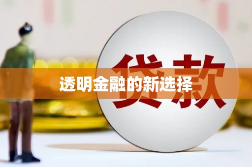 山海关透明金融的新选择