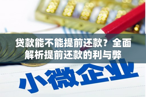 山海关贷款能不能提前还款？全面解析提前还款的利与弊