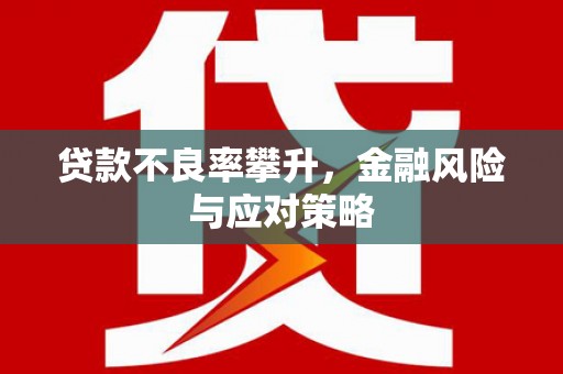 山海关贷款不良率攀升，金融风险与应对策略